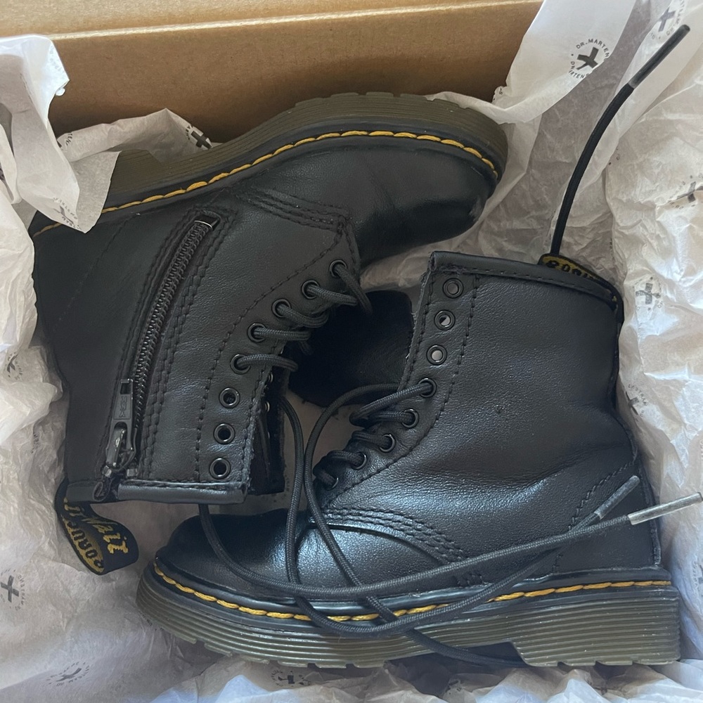 Dr Martens combat boots toddler